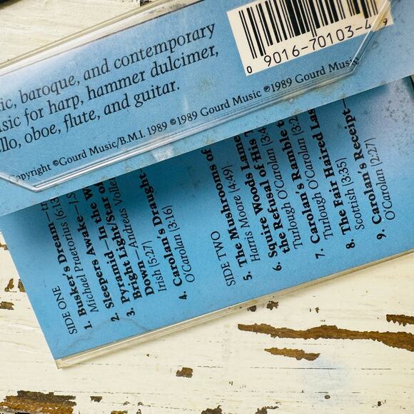 Northern Lights Harp & Hammer Dulcimer 1989 Cassette Tape New Age Celtic Vintage - Picture 4 of 6